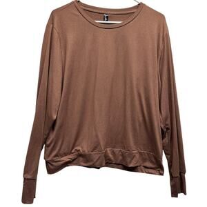 Lukka Lux Long Sleeve Lightweight Ultra Soft Sweatshirt Size XL‎ EUC Women